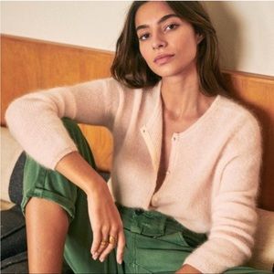 Sezane light pink sweater